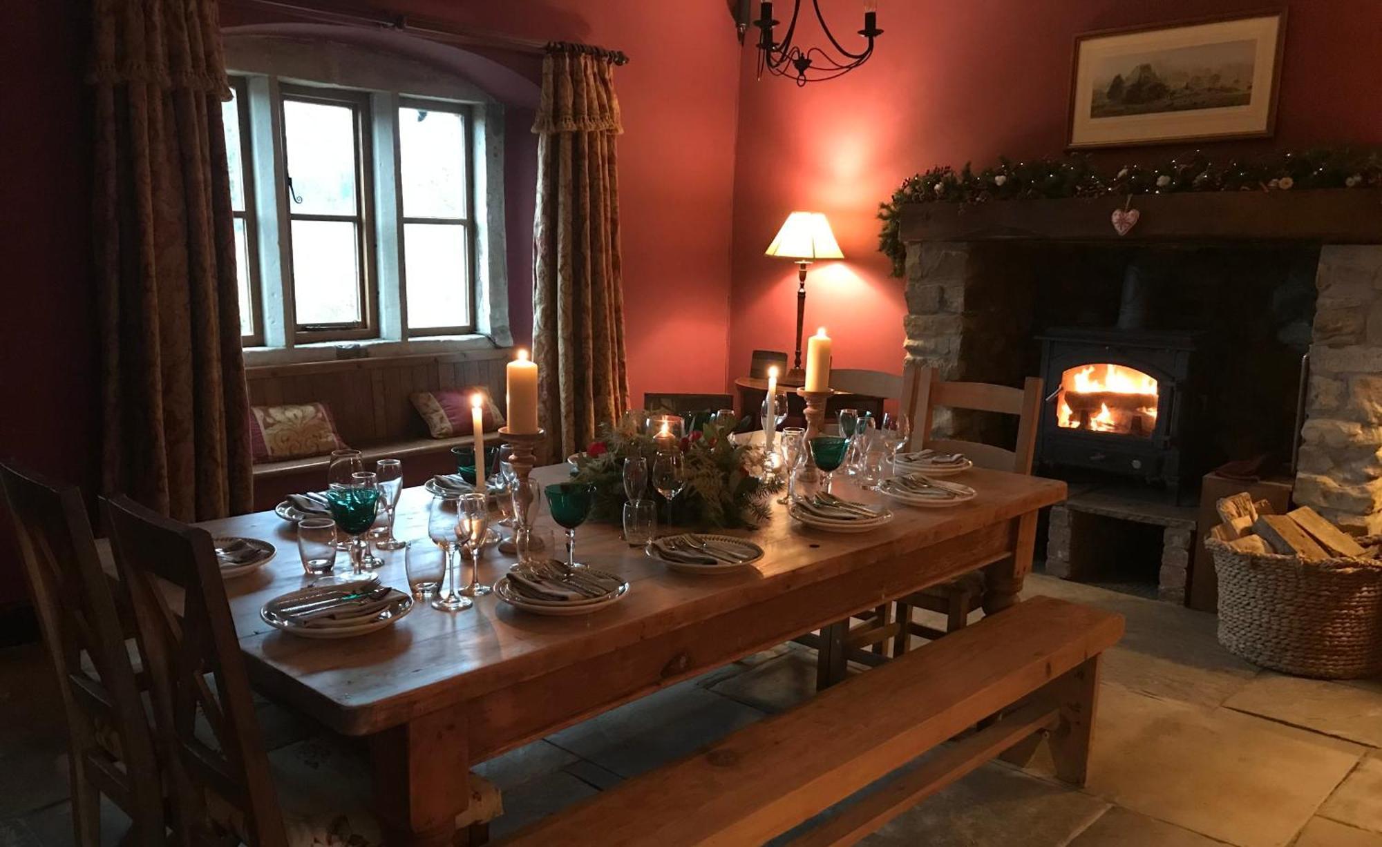 Large Country Farmhouse Waddington  Exteriér fotografie